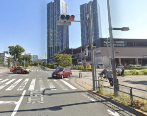 ECC外語学院豊洲校に豊洲駅からの道順